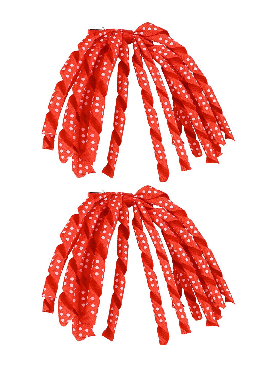 

Aye Candy Girls Red Spiral Alligator Hair Clip