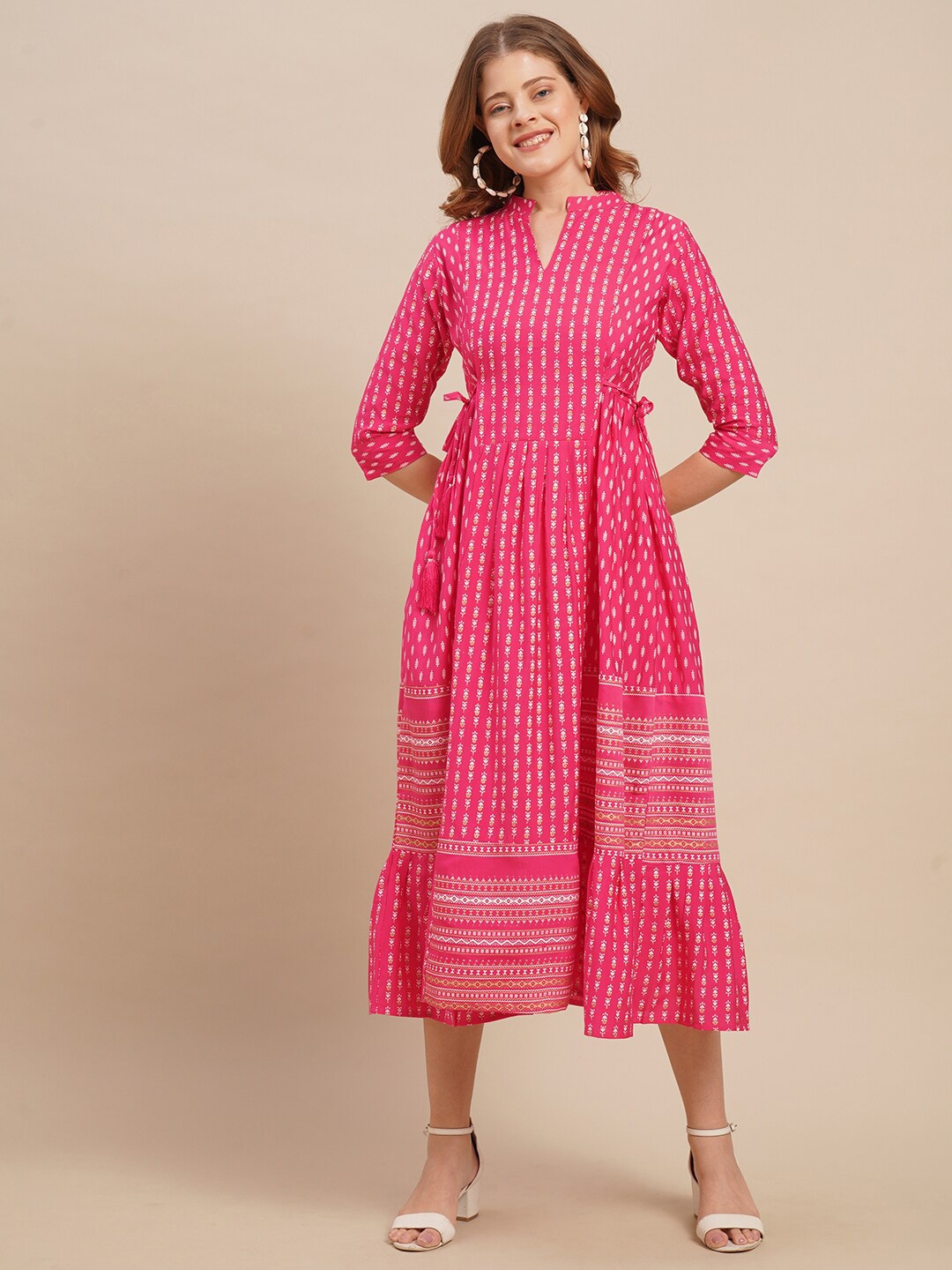 

FASHOR Pink Midi Dress