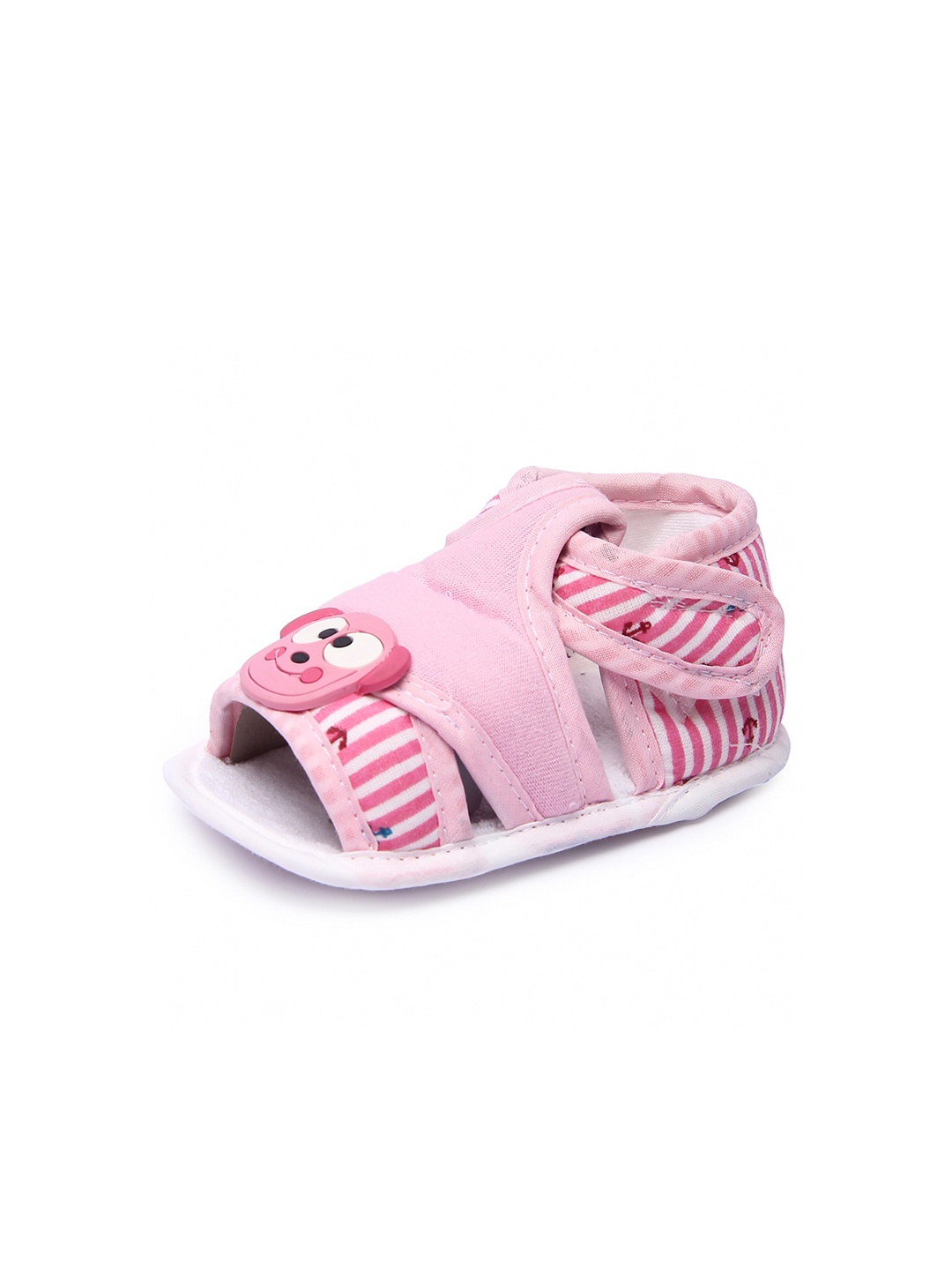 

Butterthief Kids Pink & White Comfort Sandals