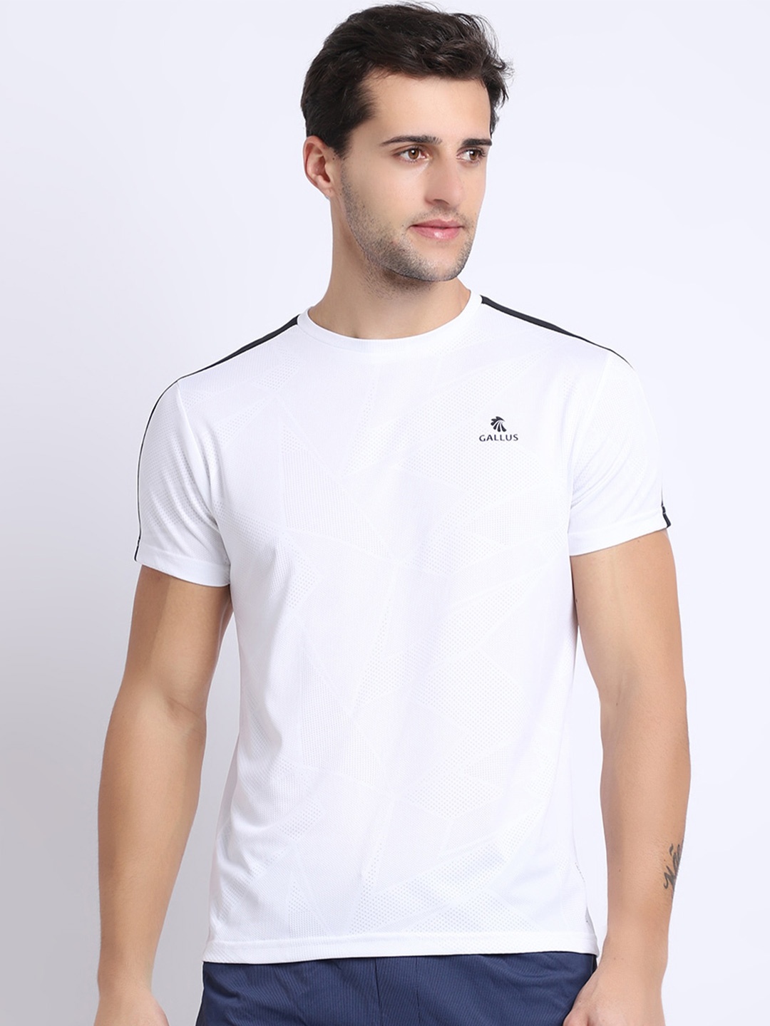 

Gallus Men White Dri-FIT T-shirt