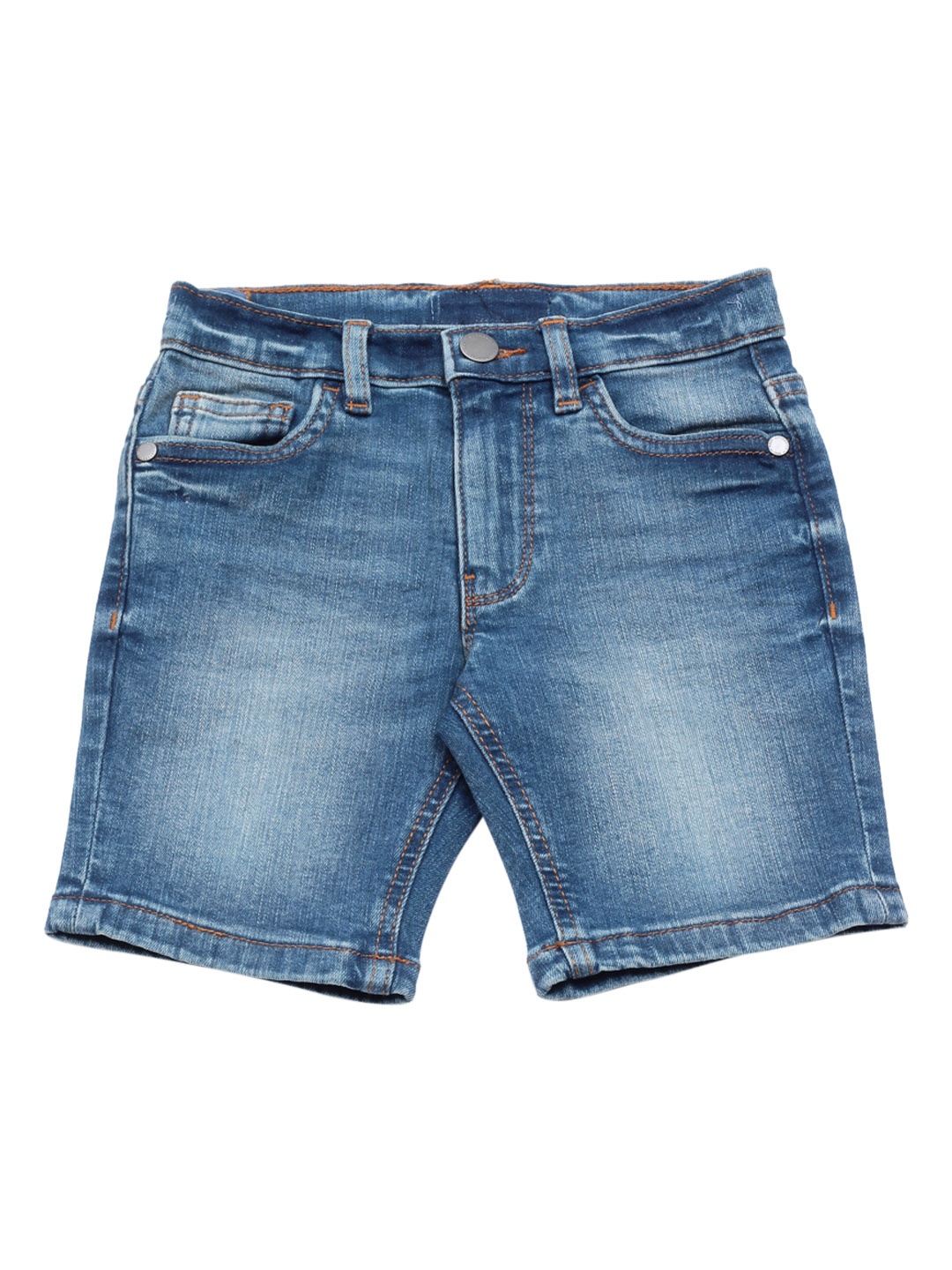 

Lil Lollipop Unisex Kids Blue Washed Denim Shorts