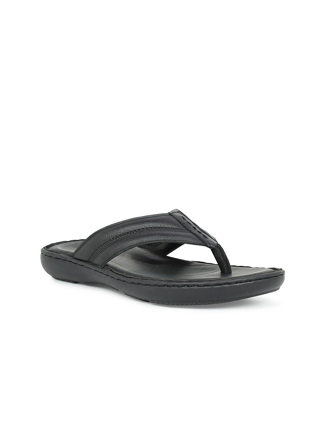

PRIVO Men Black Thong Flip-Flops