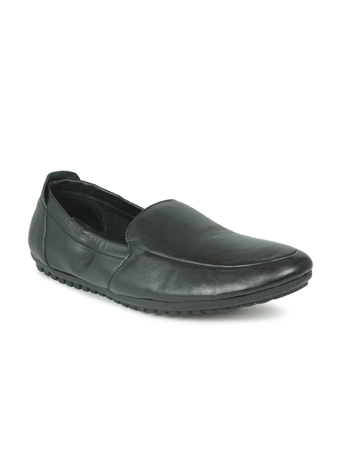 

PRIVO by Inc.5 Men Black Leather Loafers