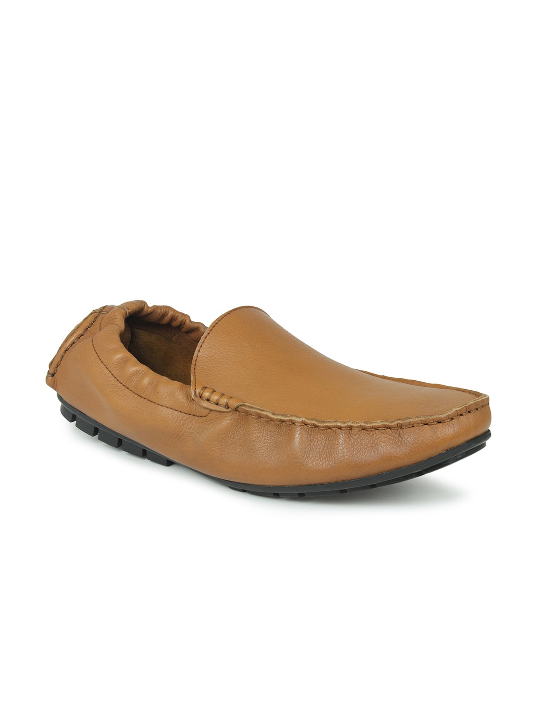 

PRIVO by Inc.5 Men Tan Leather Loafers