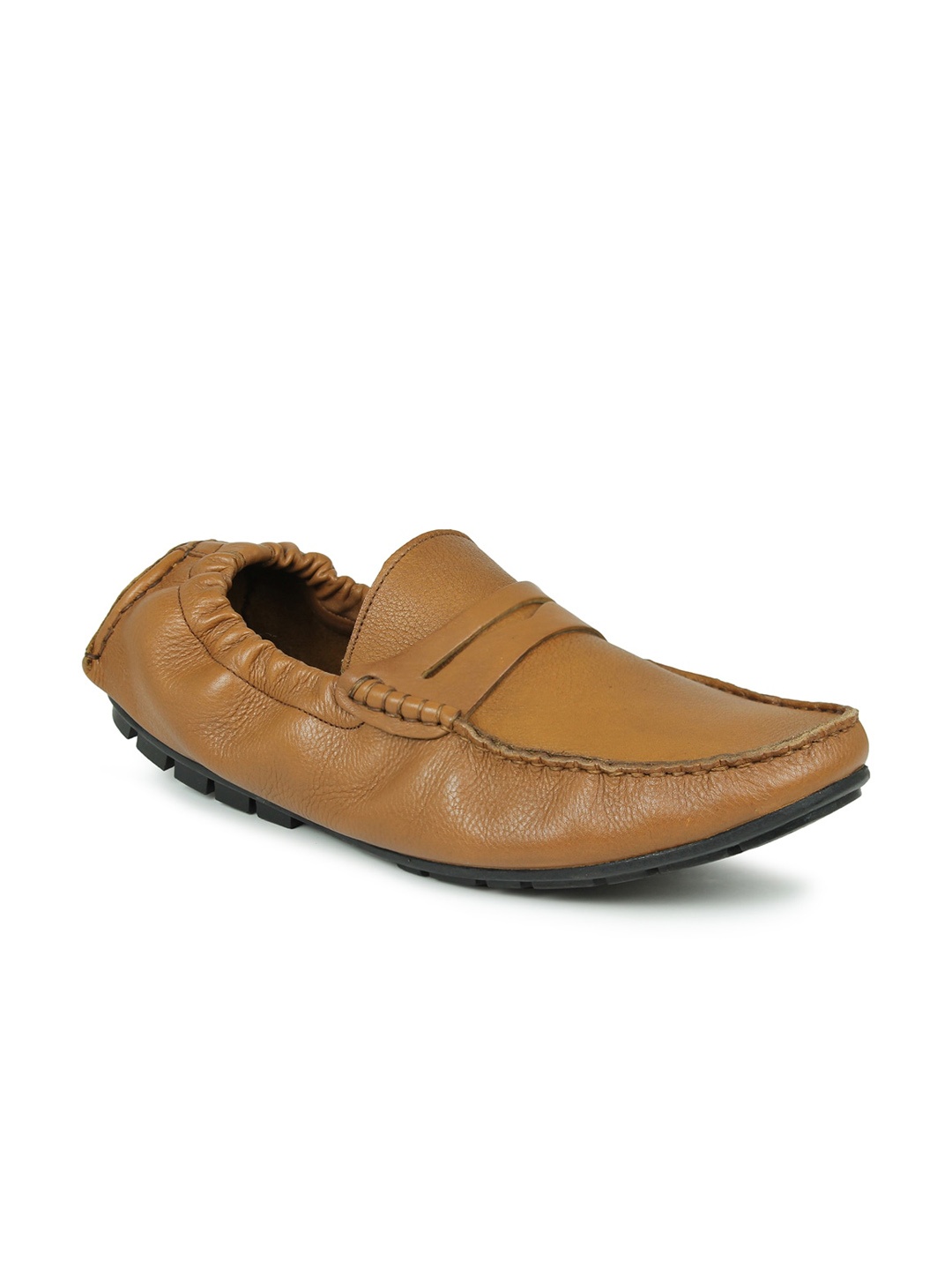 

PRIVO by Inc.5 Men Tan Leather Loafers