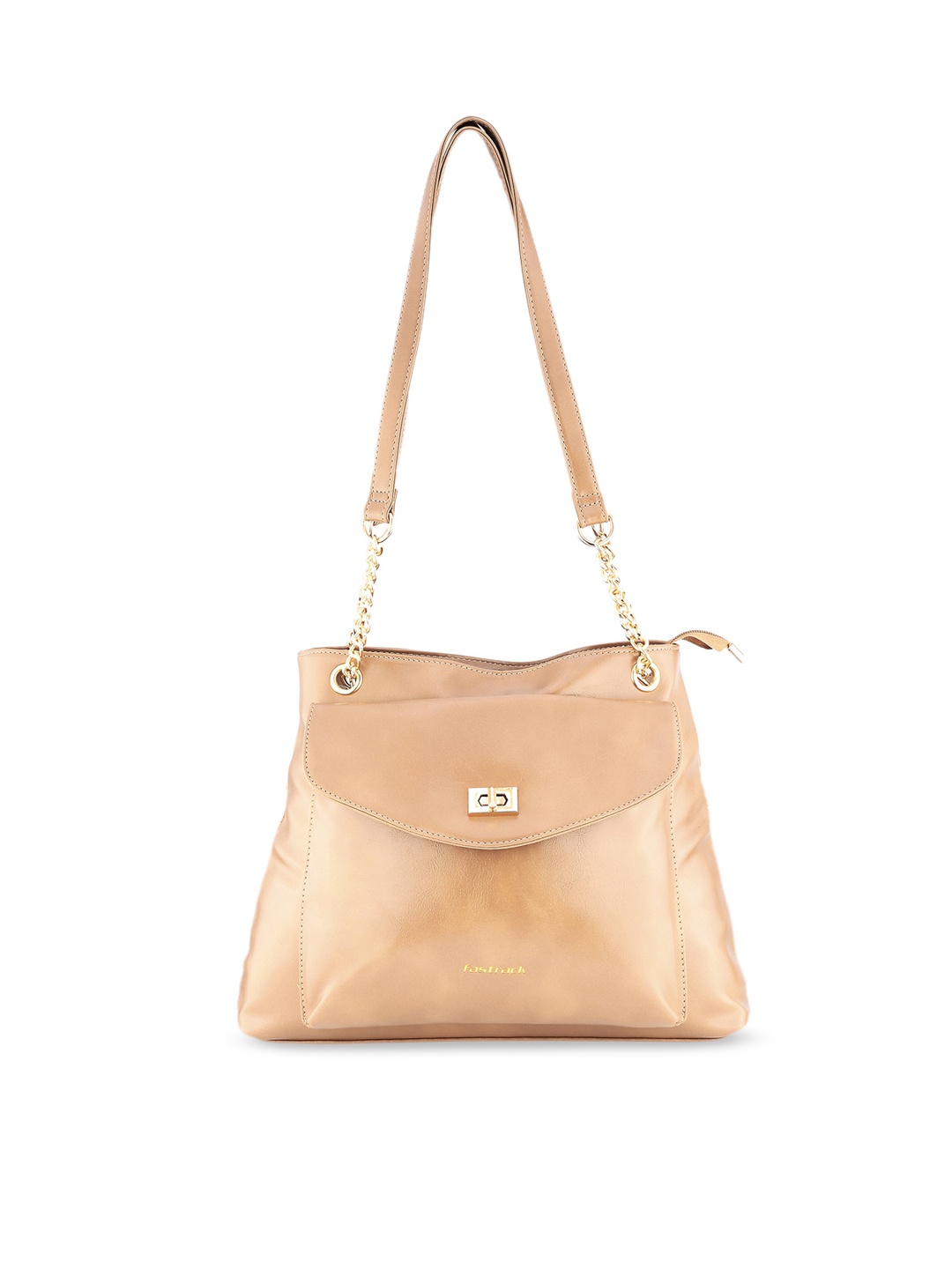 

Fastrack Brown PU Structured Satchel