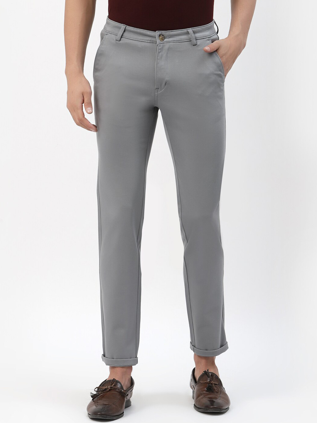 

TNG Men Grey Trousers