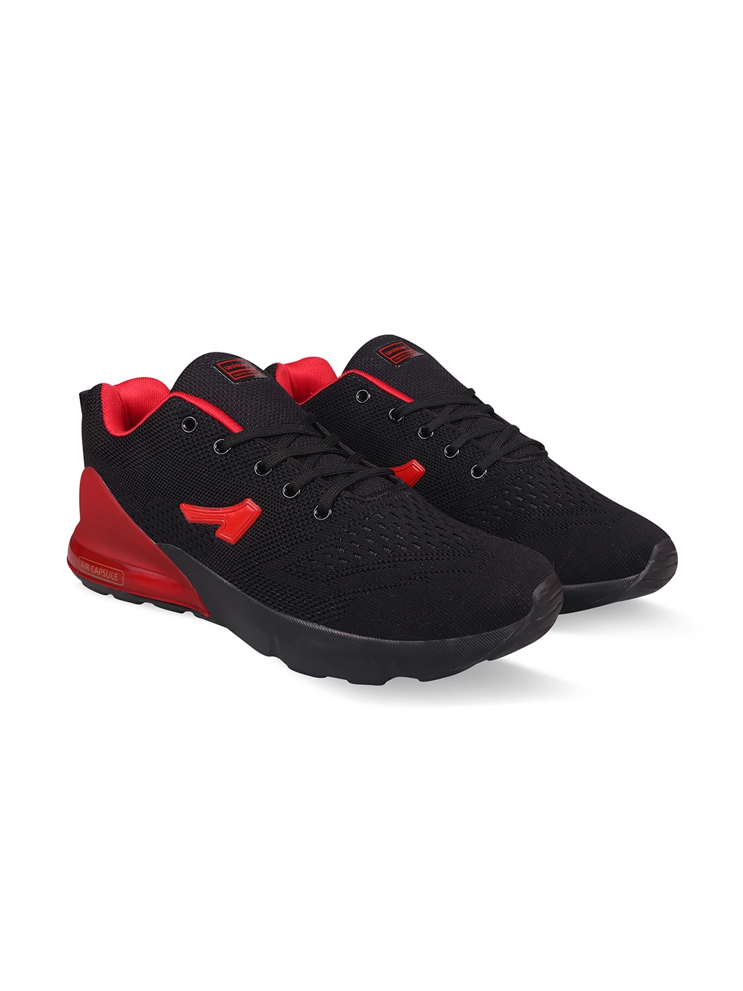 

UNISTAR Men Black Mesh Walking Shoes