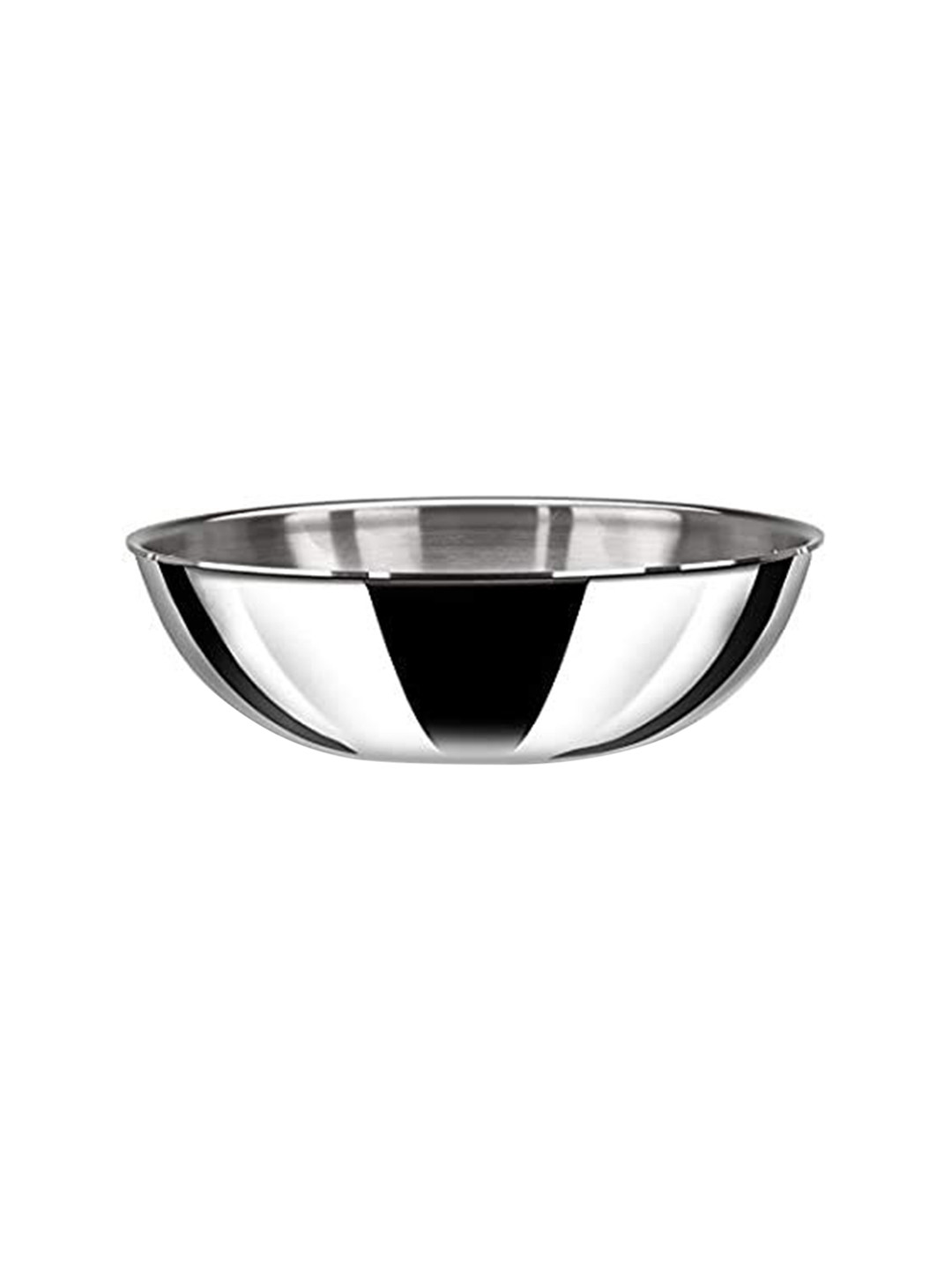 

Femora Steel-Toned Tri-Ply Tasla Kadhai Without Handle