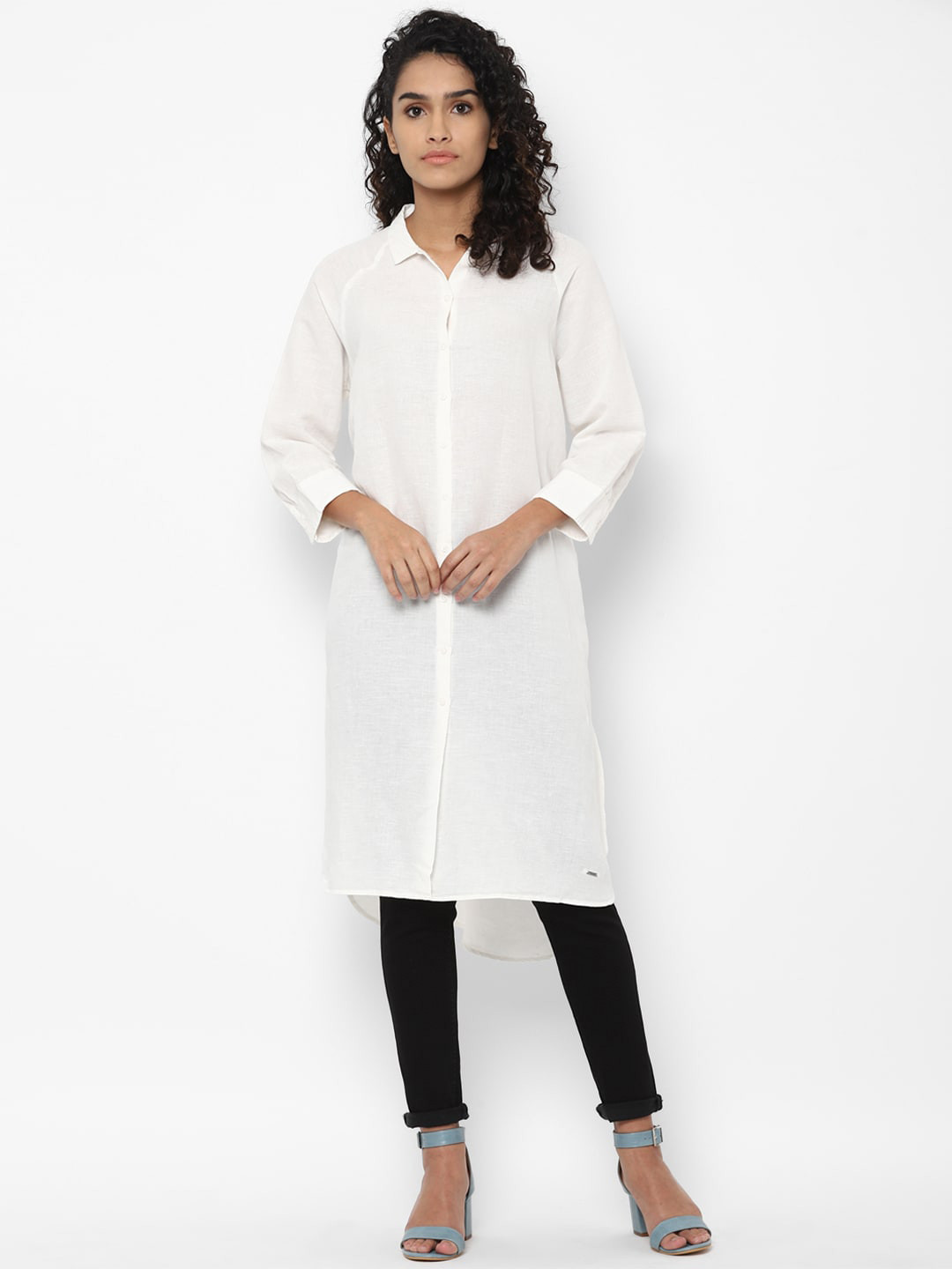 

Allen Solly Woman Women White Casual Shirt