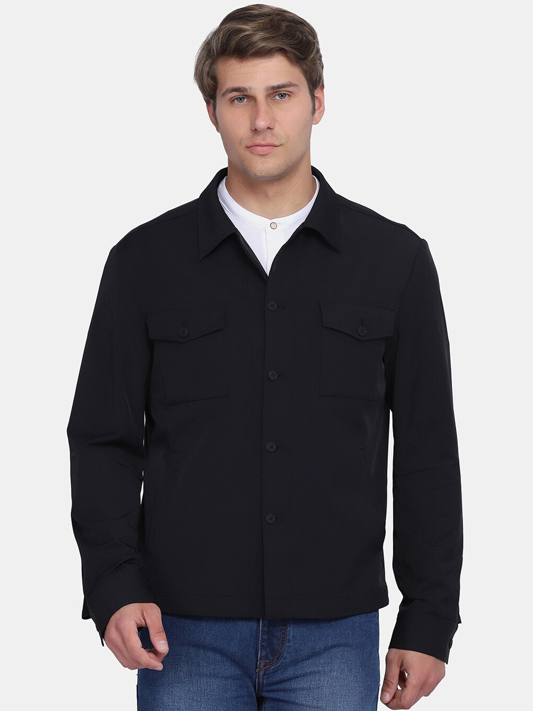 

Blackberrys Black Formal Solid Blazer