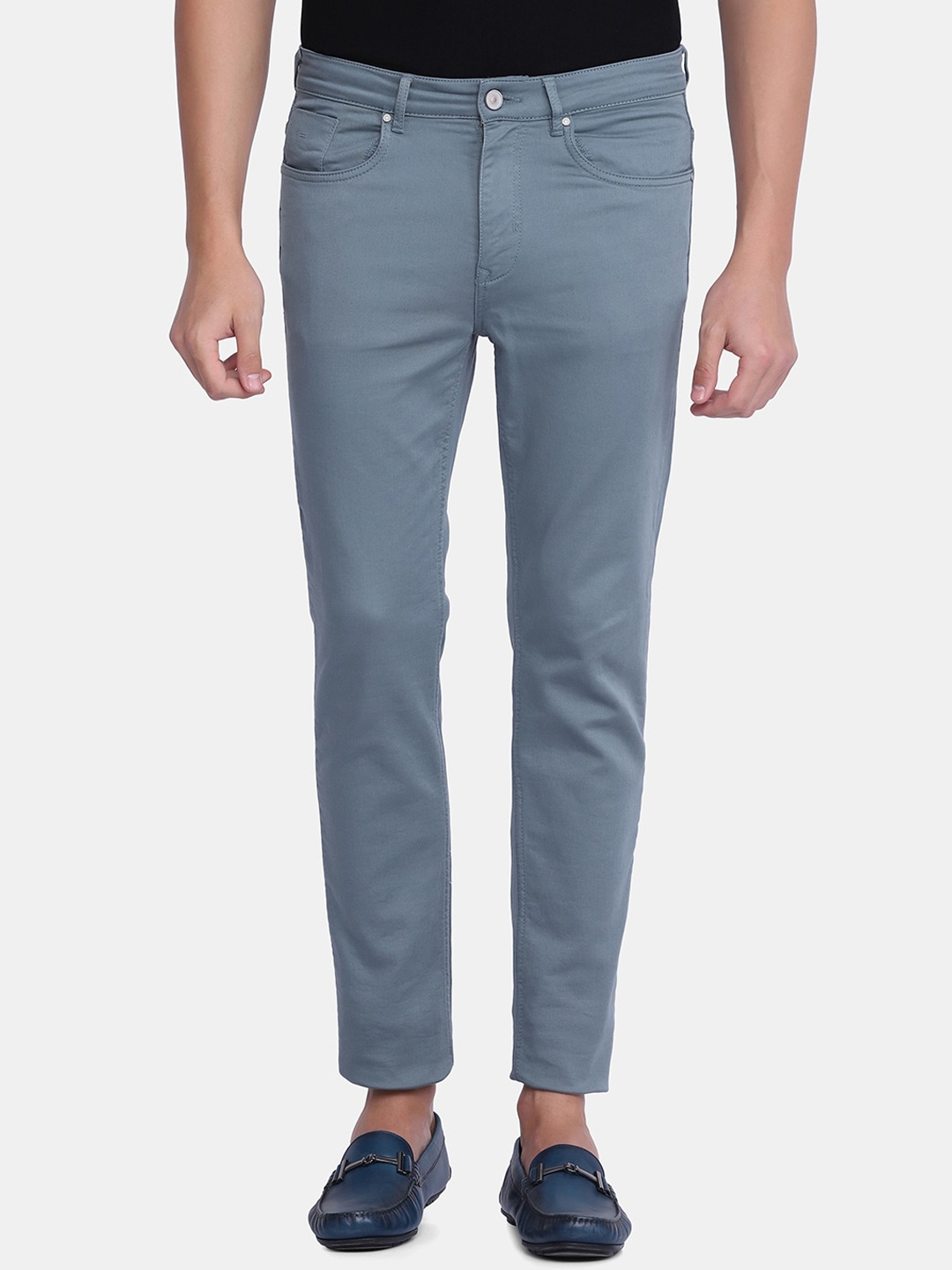 

Blackberrys Men Blue Yonk Skinny Fit Low-Rise Jeans