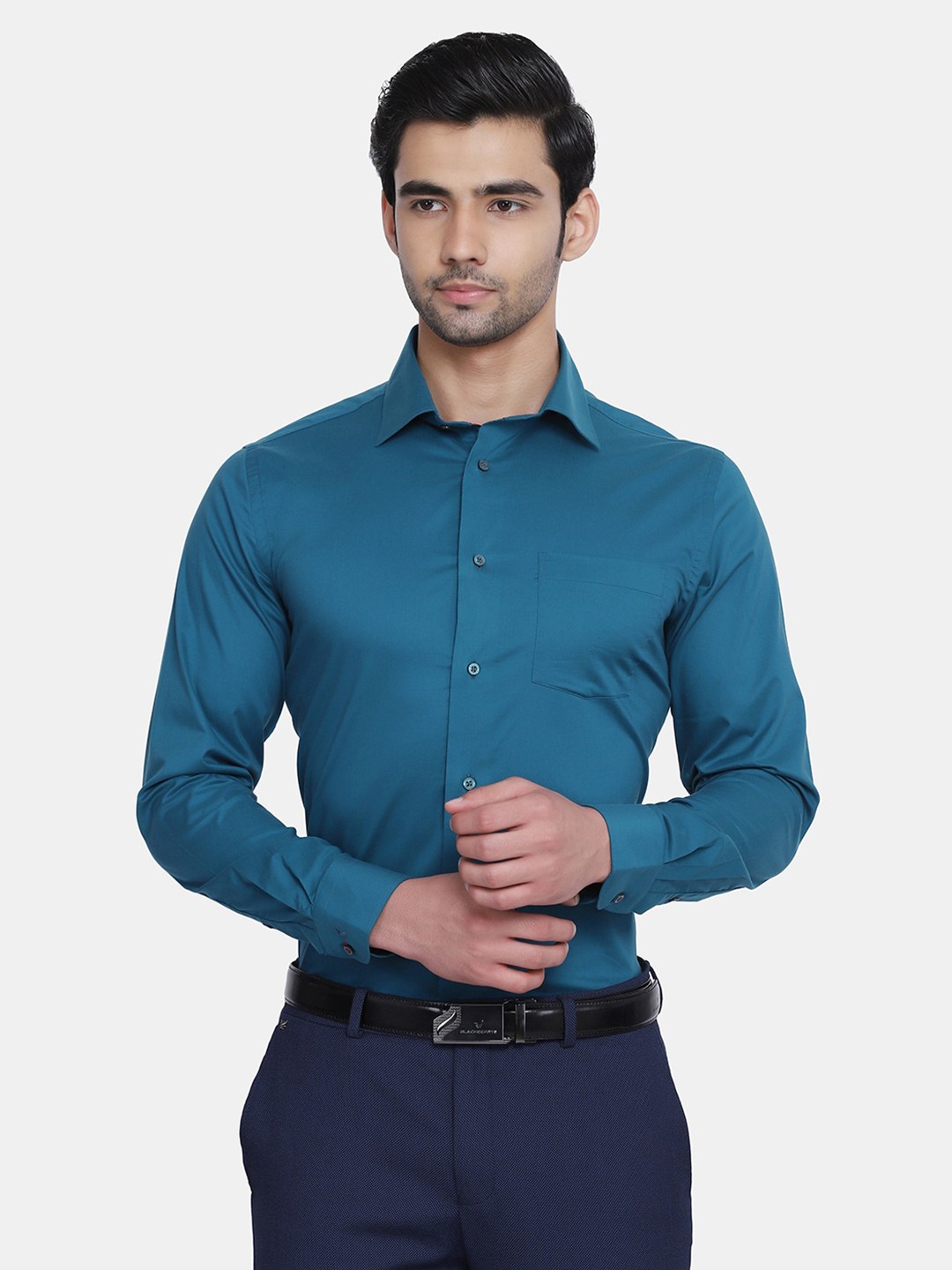 

Blackberrys Men Blue Slim Fit Formal Shirt