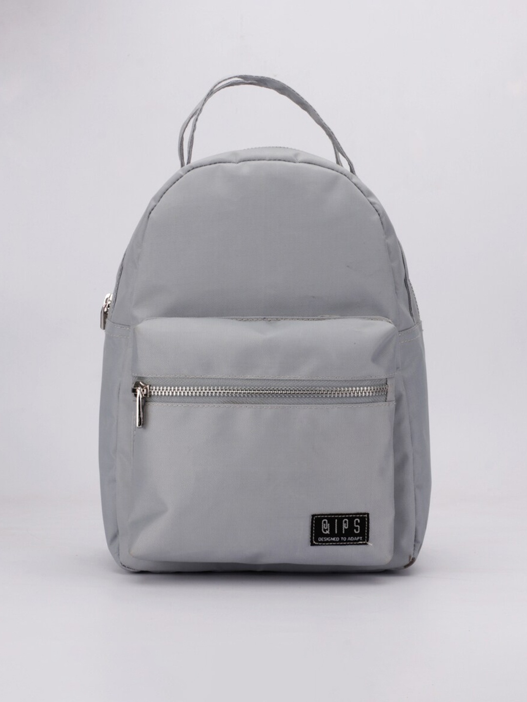 

QIPS Women Grey Backpack