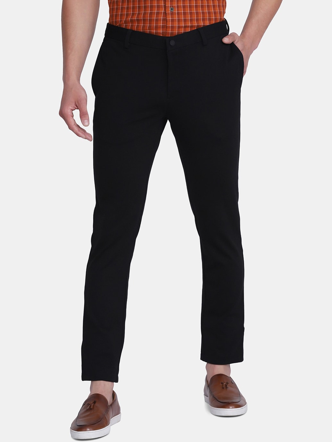 

Blackberrys TechPro Men Black Casual Trouser