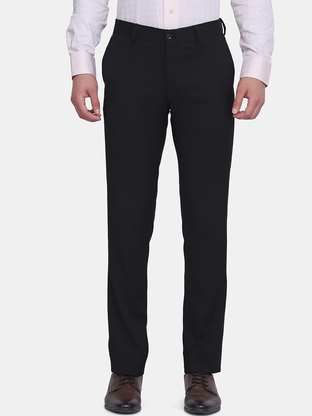 

Blackberrys Men Black Skinny Fit Trousers