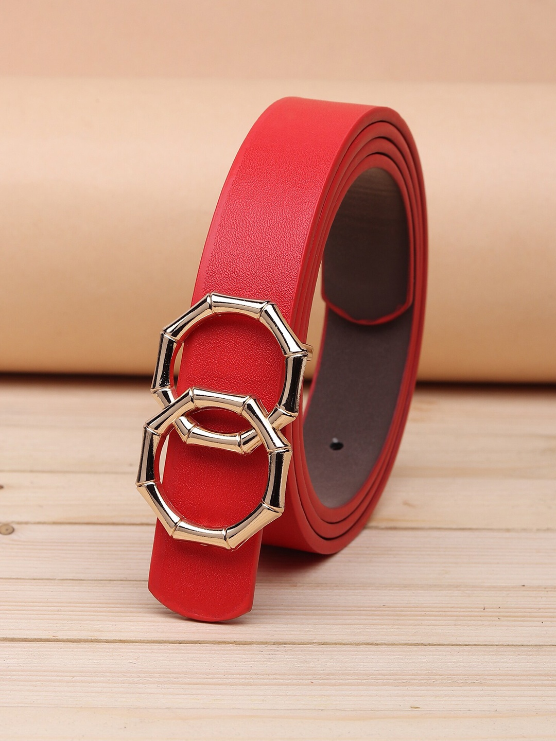 

URBAN ALFAMI Women Red PU Belt