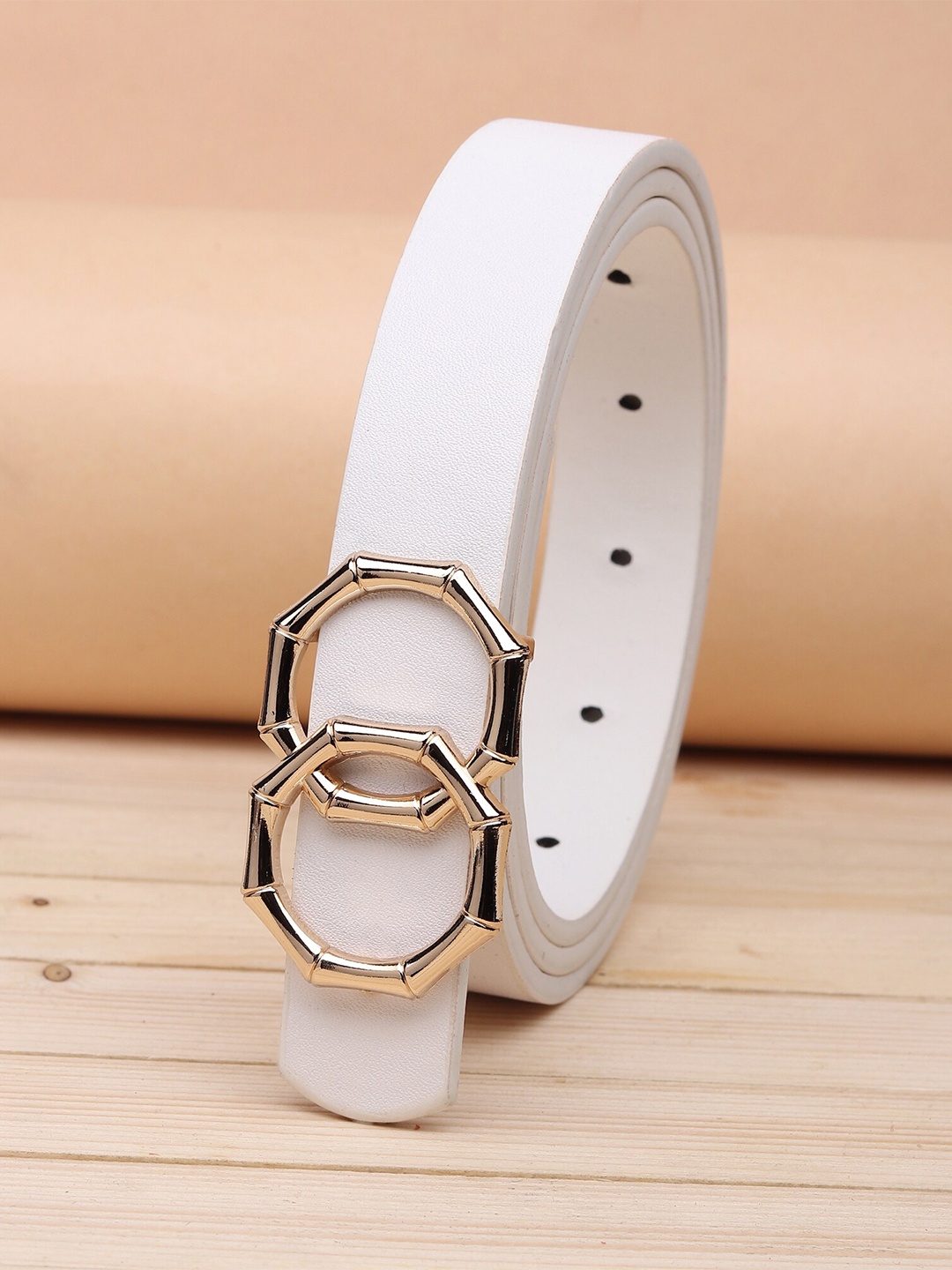 

URBAN ALFAMI Women White PU Belt