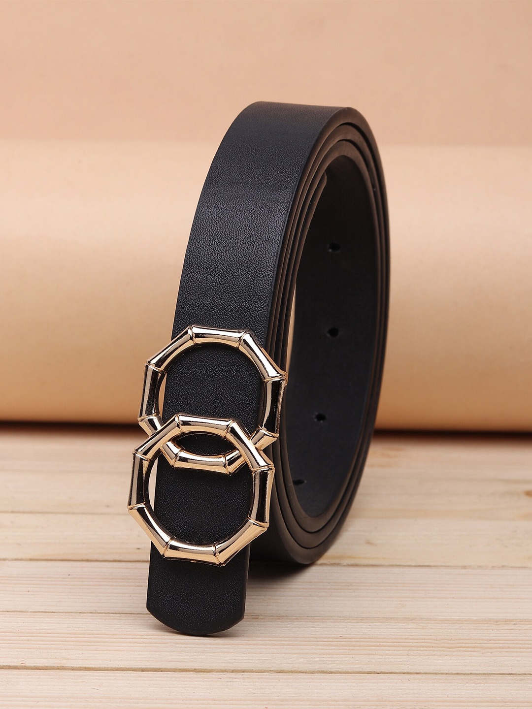 

URBAN ALFAMI Women Black Solid Belt