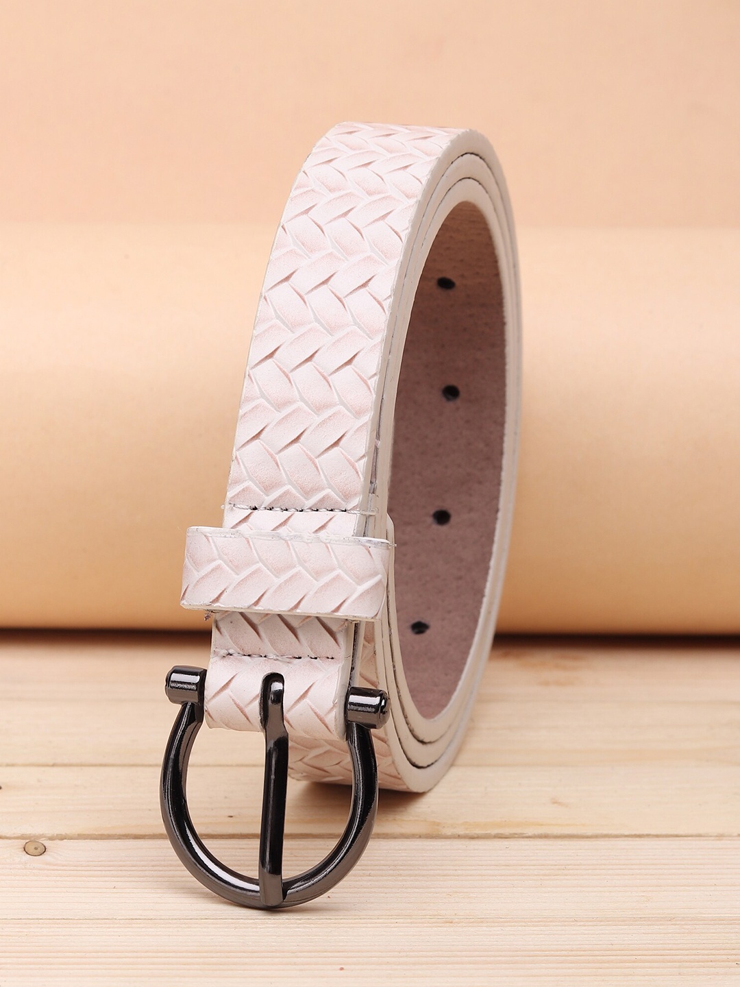 

URBAN ALFAMI Women White PU Belt