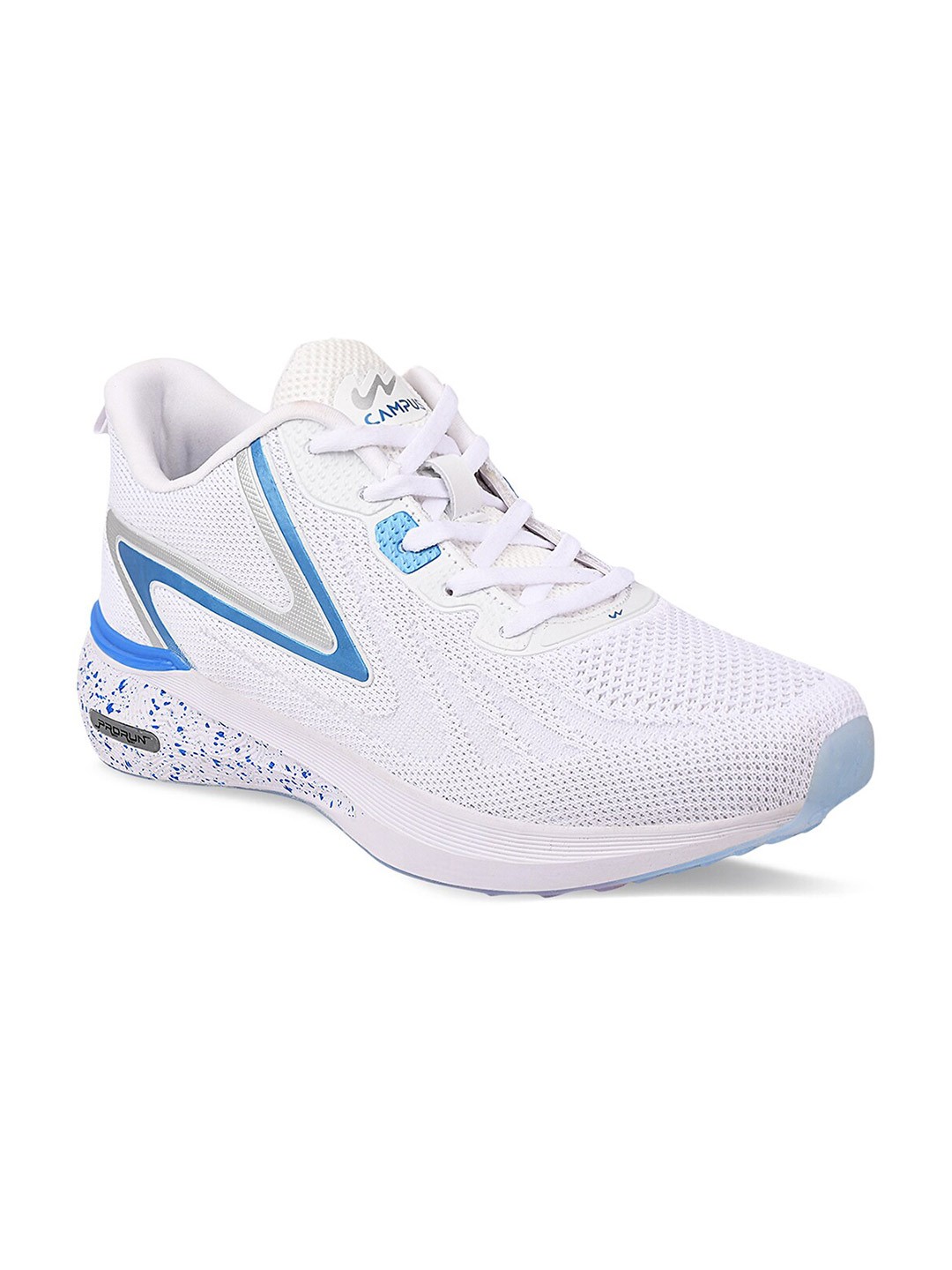 

Campus Men White Mesh Running Shoes