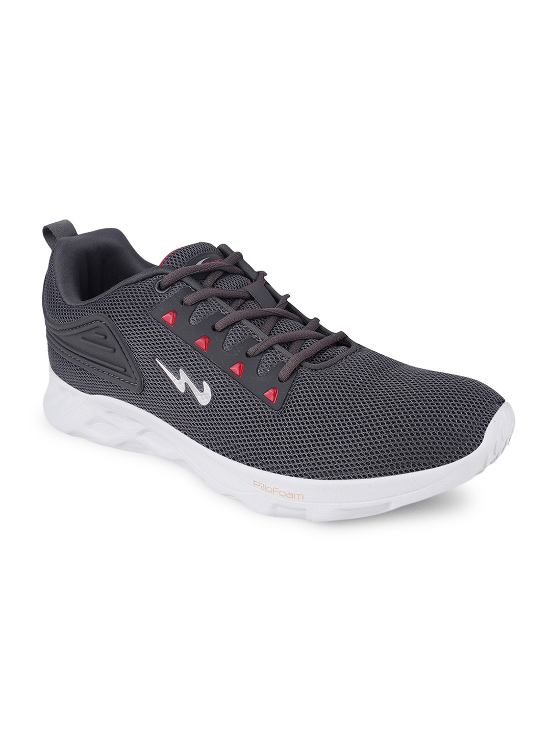 

Campus Men Charcoal Mesh Running Marking Shoes