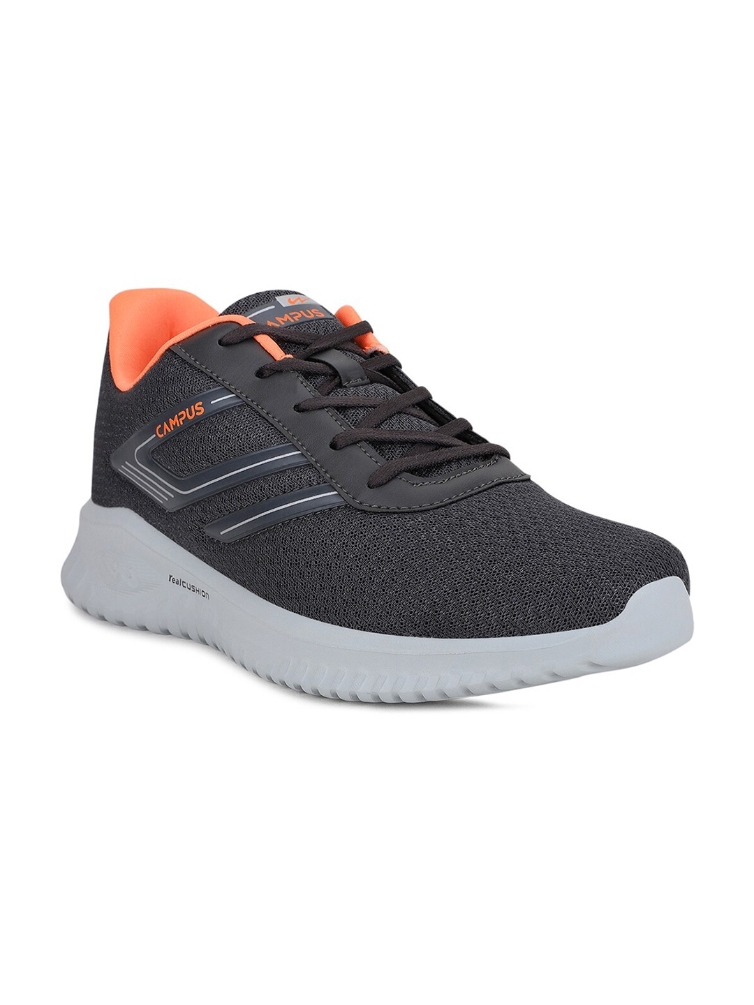 

Campus Men Grey Melange Mesh Running Shoes