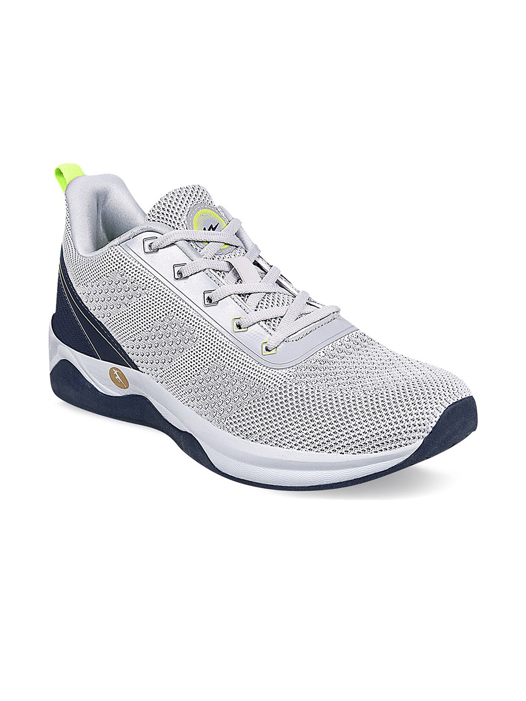 

Campus Men Grey Mesh Running Shoes