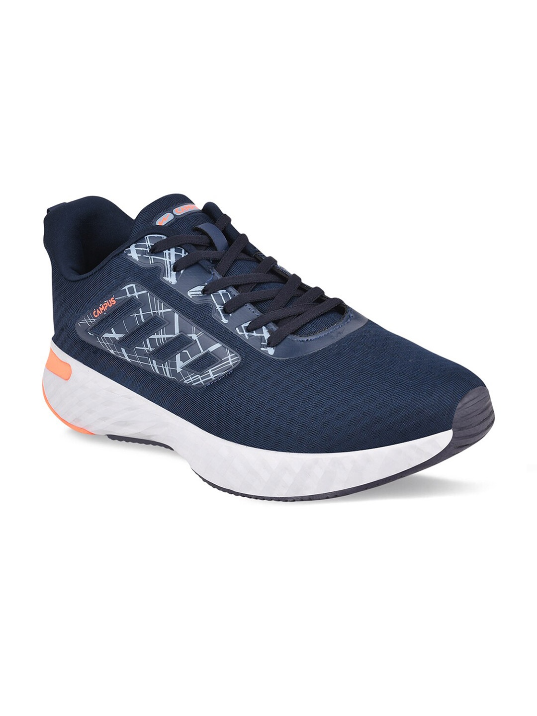 

Campus Men Navy Blue Mesh Running Shoes