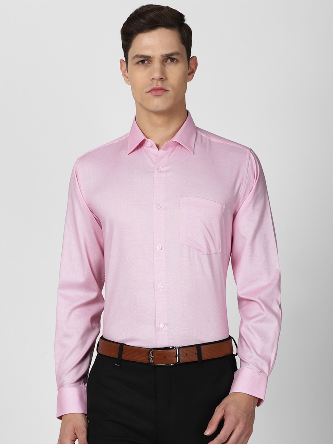 

Van Heusen Men Pink Formal Shirt