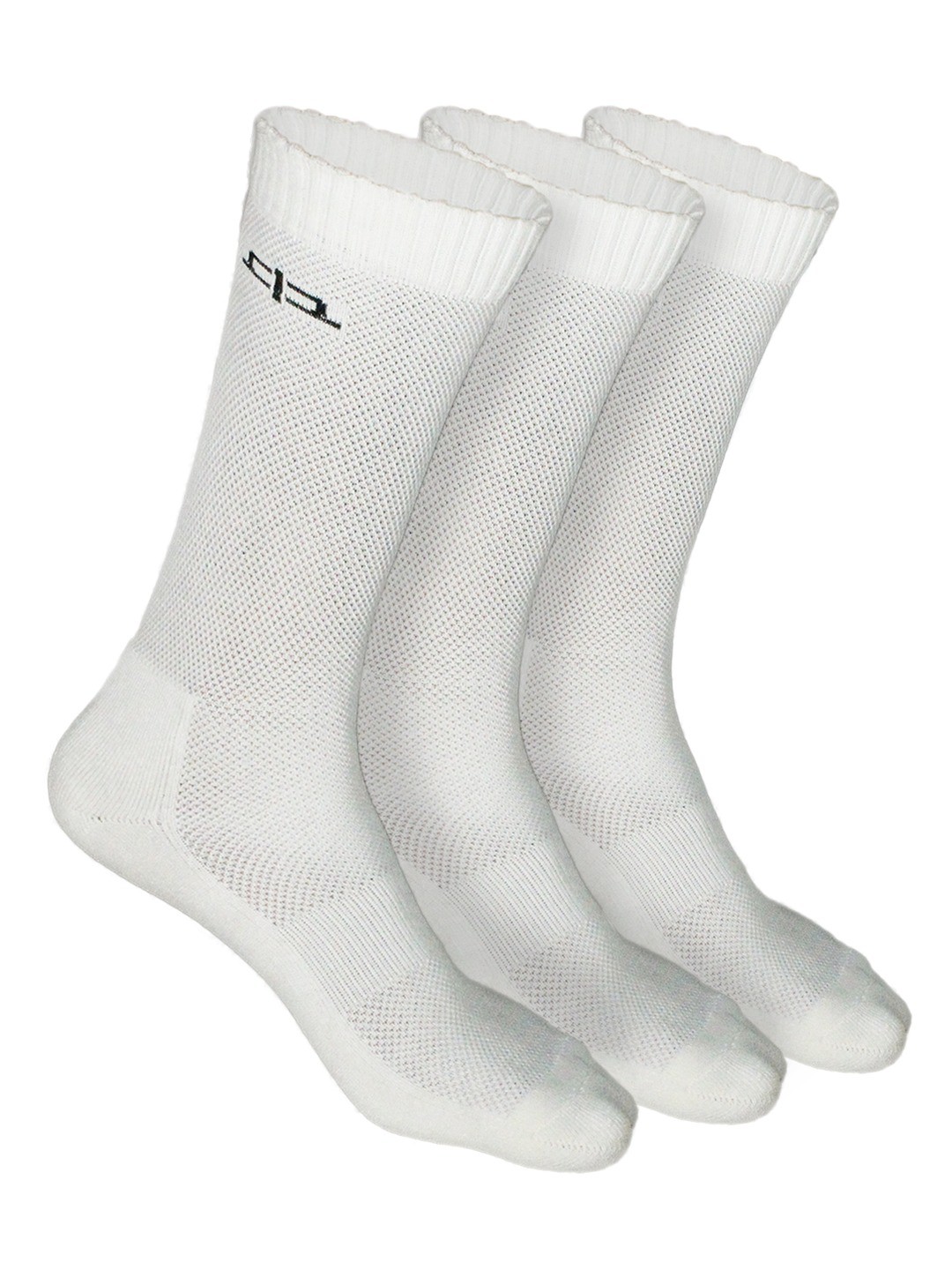

Heelium Men Pack of 3 Bamboo Super Soft & Odour-Free Breathable Crew-Length Socks, White