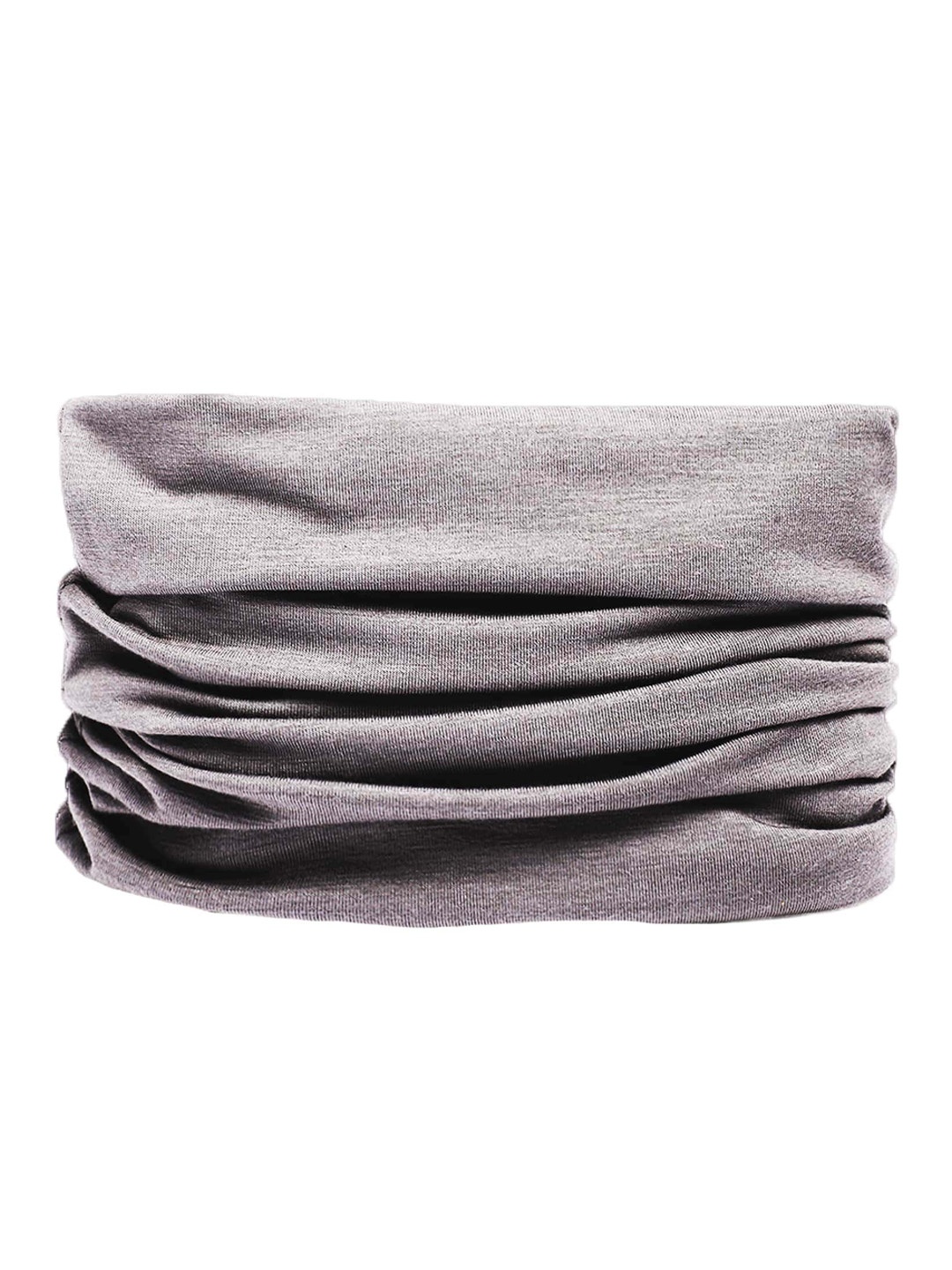 

Heelium Men Light-Grey Solid Bamboo Seamed Bandana Headband