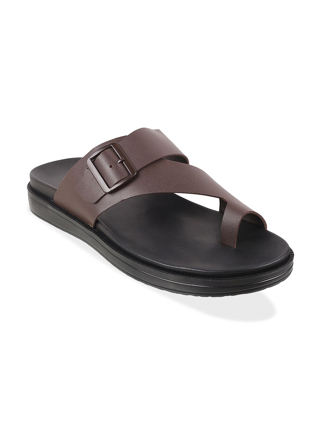 

Metro Men Brown Ethnic Comfort Sandals