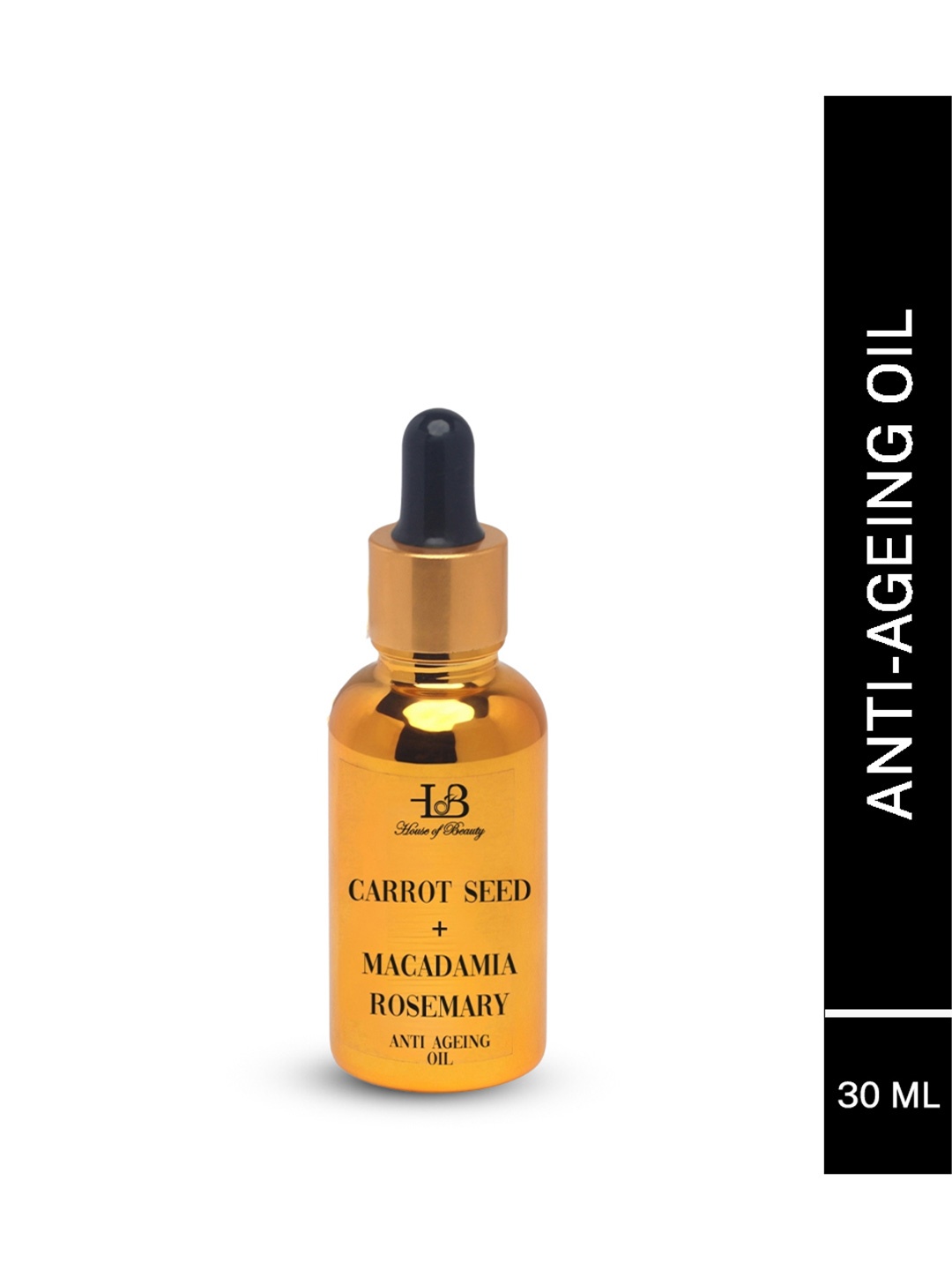 

House of Beauty Anti Ageing Oil with Carrot Seed & Macademia Rosemary 30 ml, White