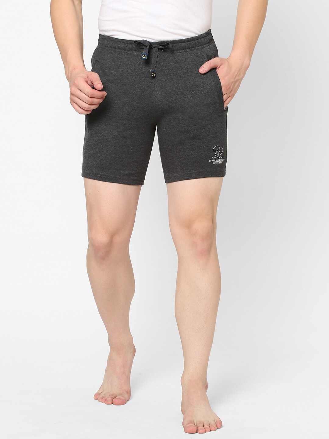 

Sweet Dreams Men Charcoal Lounge Shorts