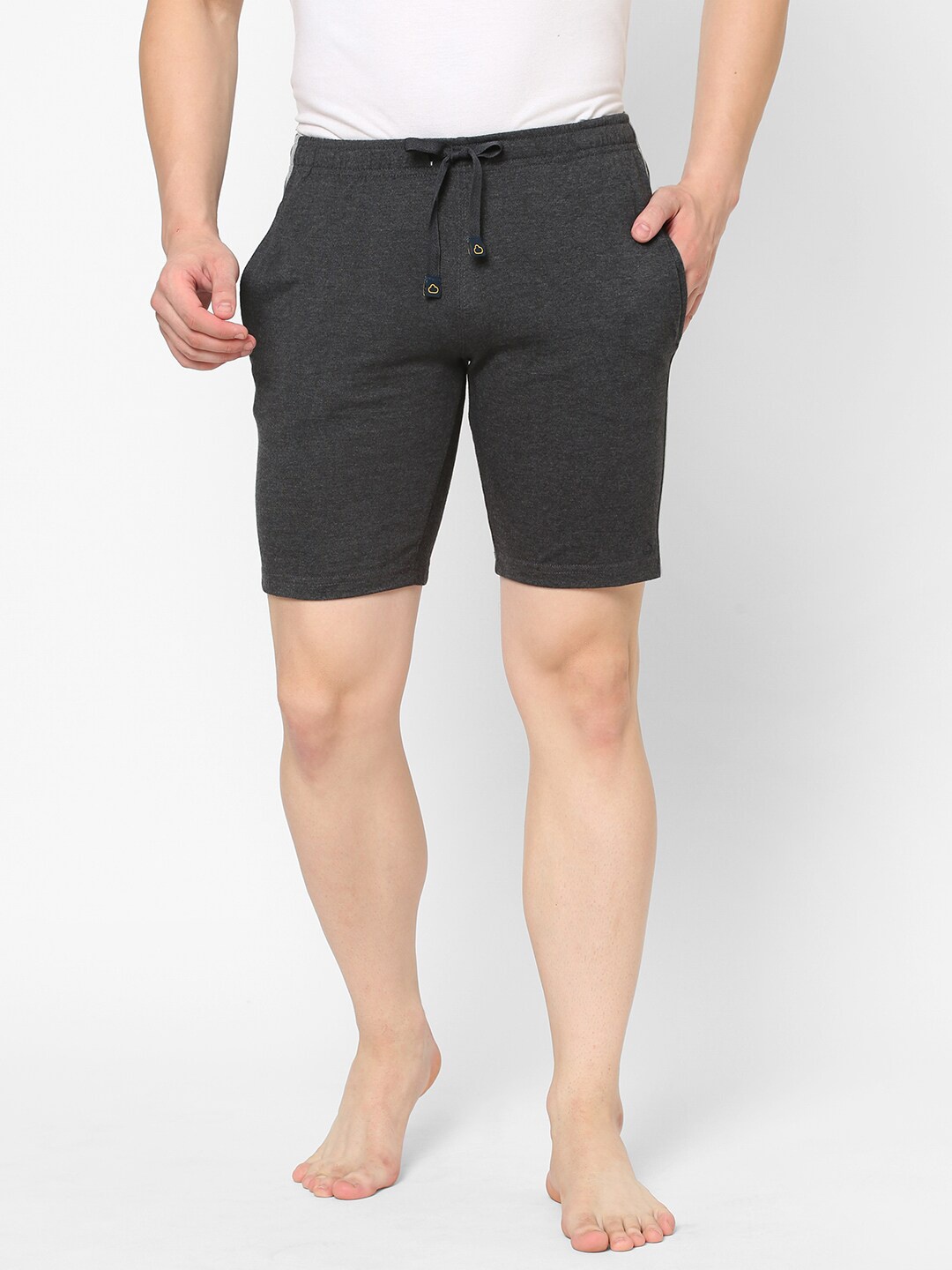 

Sweet Dreams Men Charcoal Grey Lounge Shorts