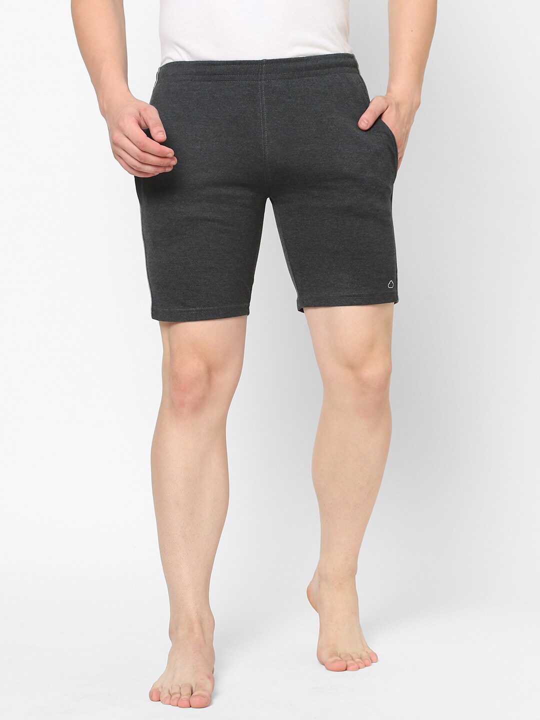 

Sweet Dreams Men Charcoal Grey Lounge Shorts