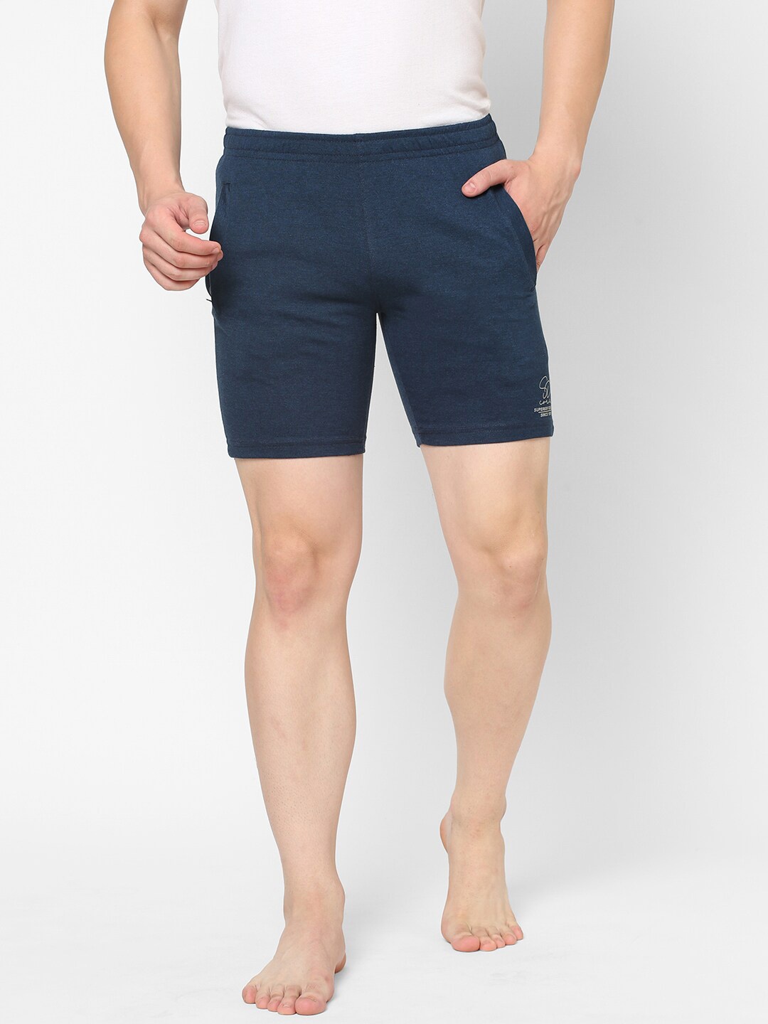 

Sweet Dreams Men Navy Blue Lounge Shorts