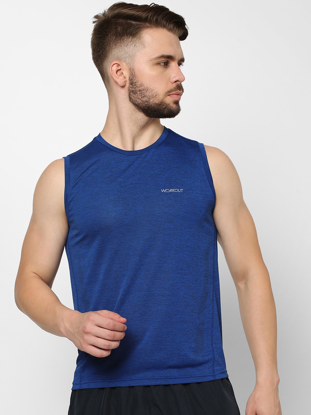 

Sweet Dreams Men Navy Blue Solid Lounge T-Shirt