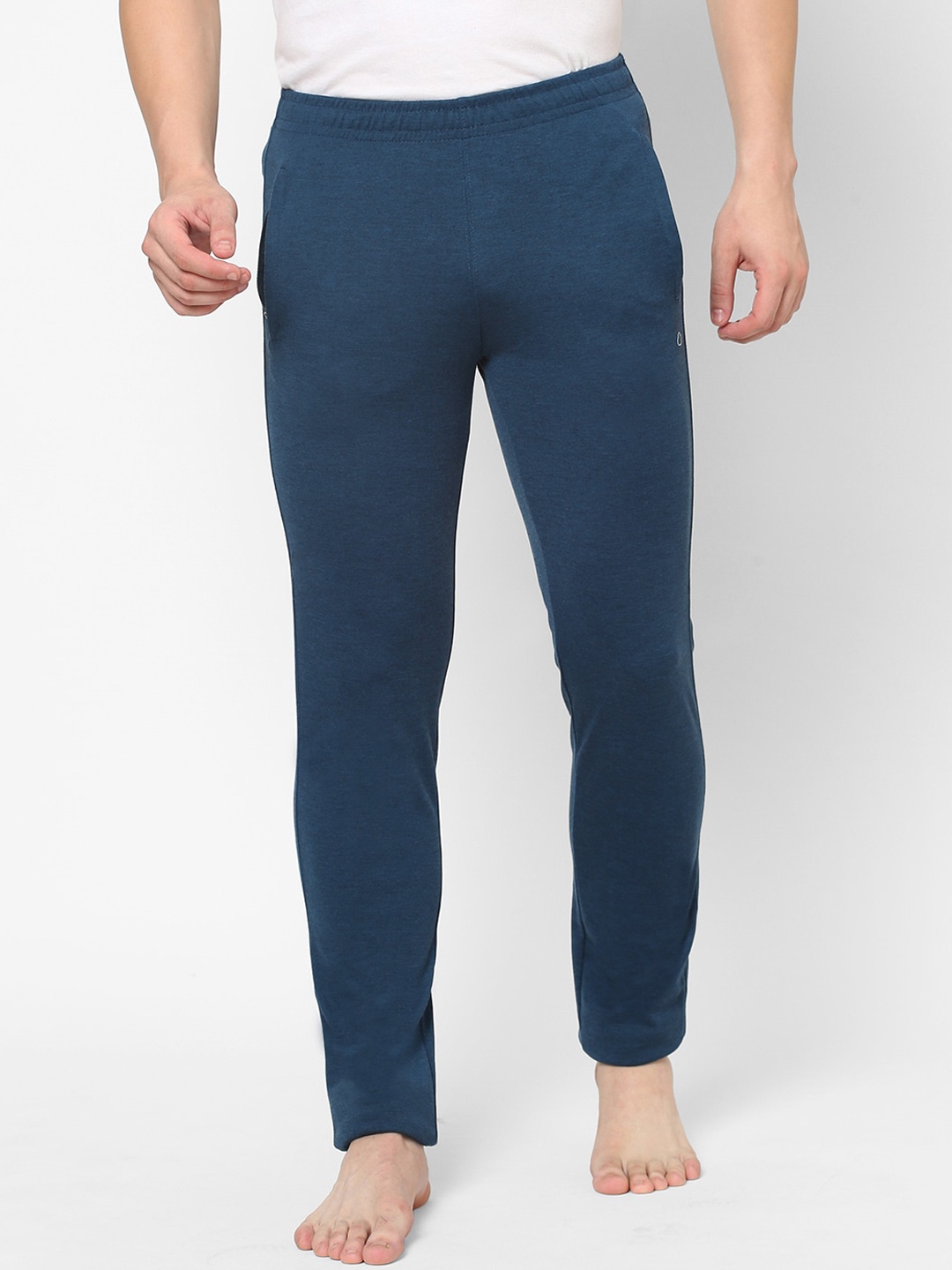 

Sweet Dreams Men Blue Solid Cotton Lounge Pants