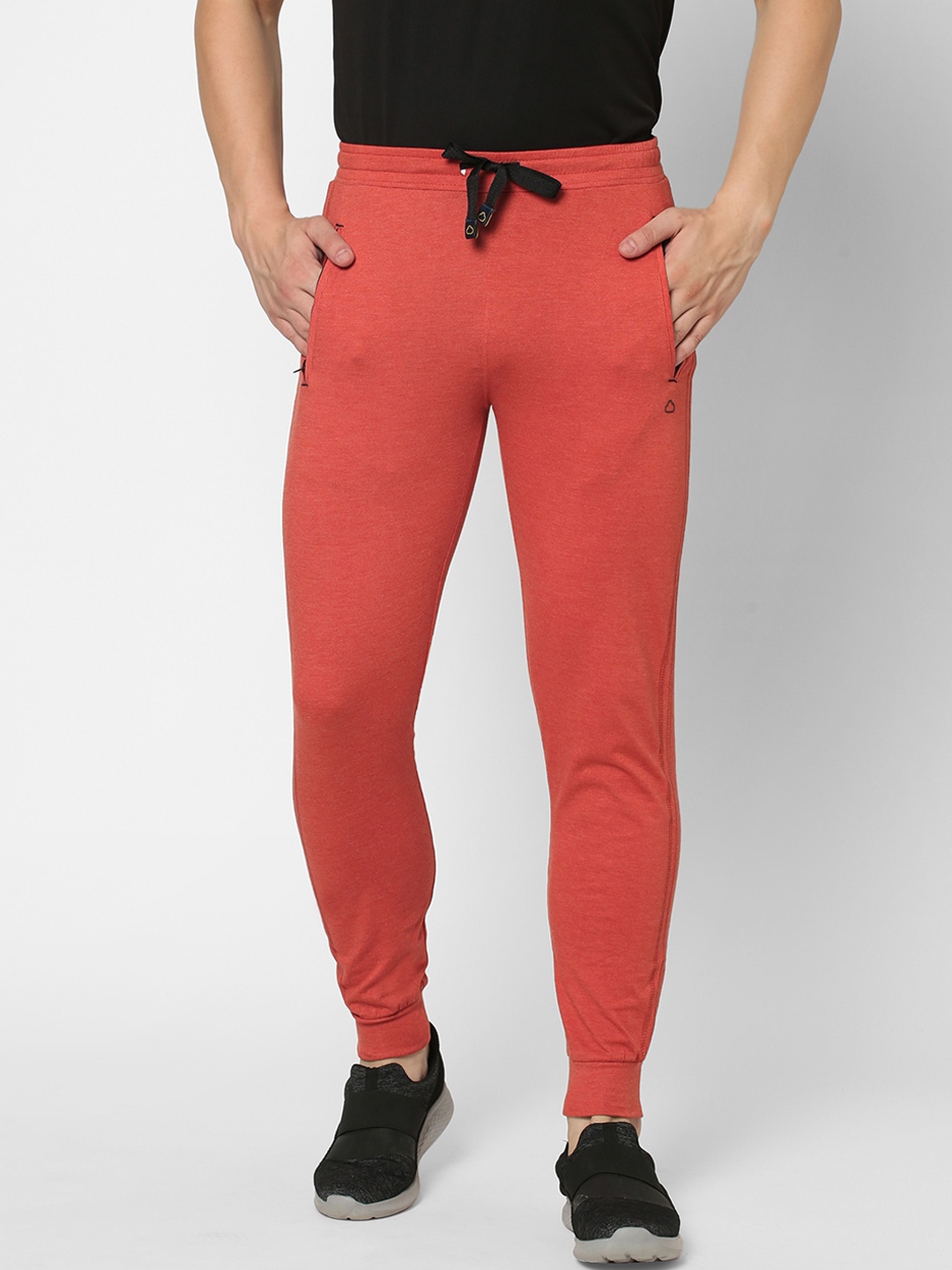 

Sweet Dreams Men Rust Cotton Solid Joggers