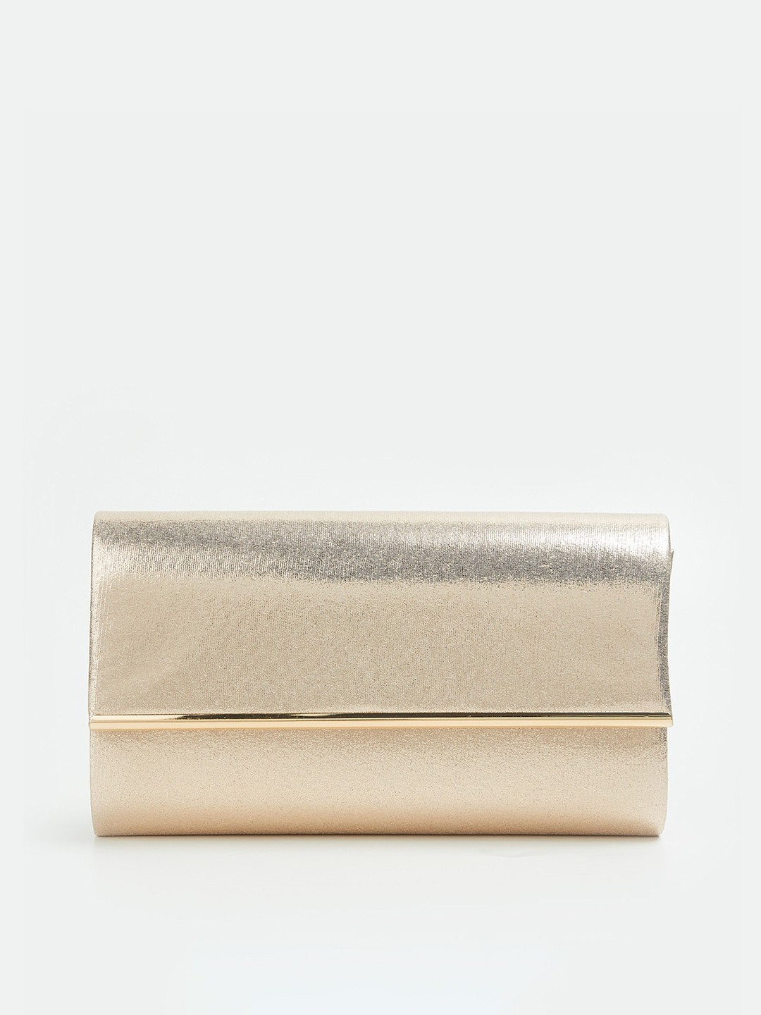 

CODE by Lifestyle Women Gold-Toned Structured Sling Bag
