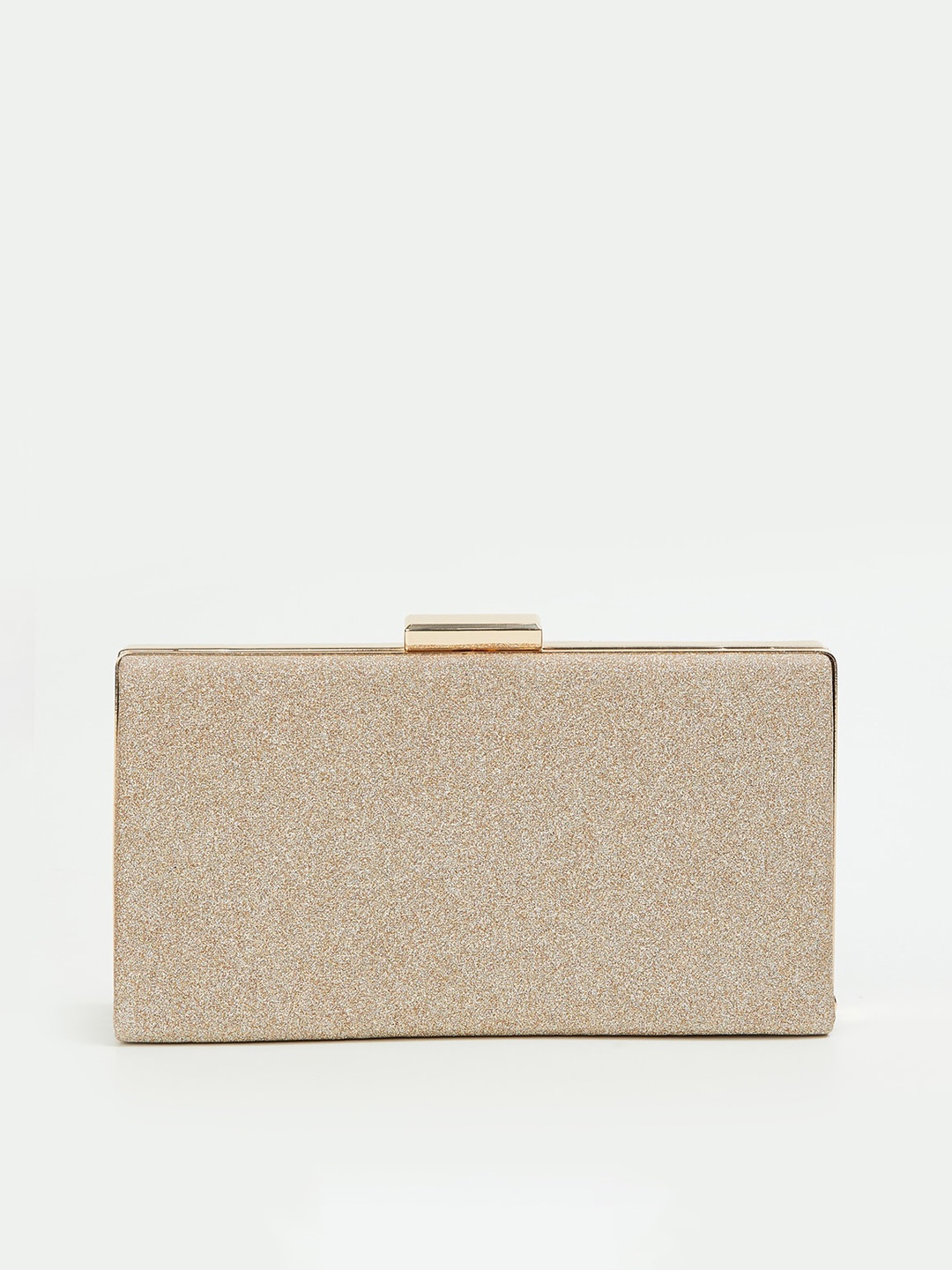 

CODE by Lifestyle Women Brown Embellished Structured Box Clutch