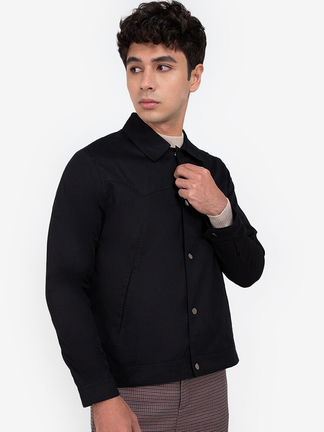 

ZALORA BASICS Men Black Tailored Jacket