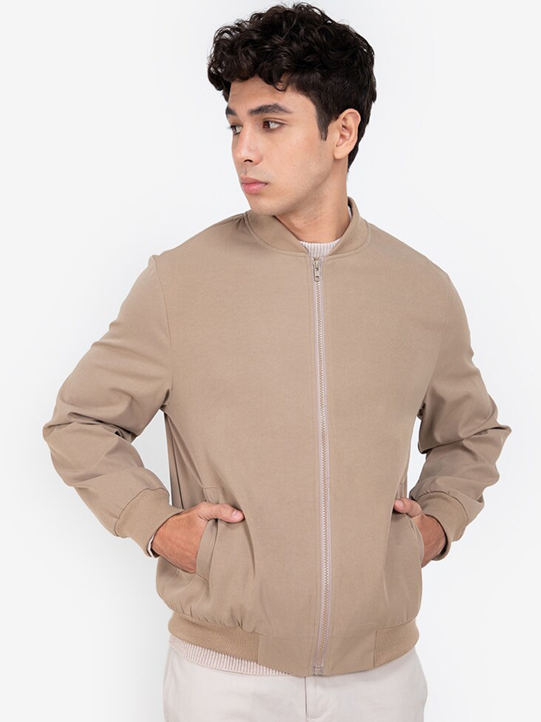 

ZALORA BASICS Men Brown Tailored Jacket