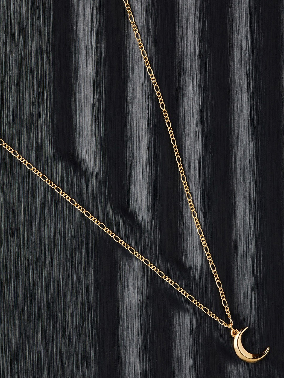 

Accessorize London Gold-Toned Moon Necklace