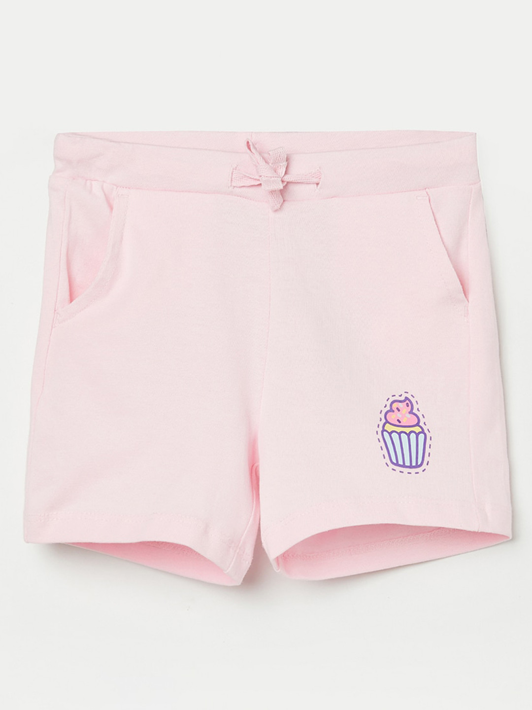 

Juniors by Lifestyle Girls Pink Cotton Shorts