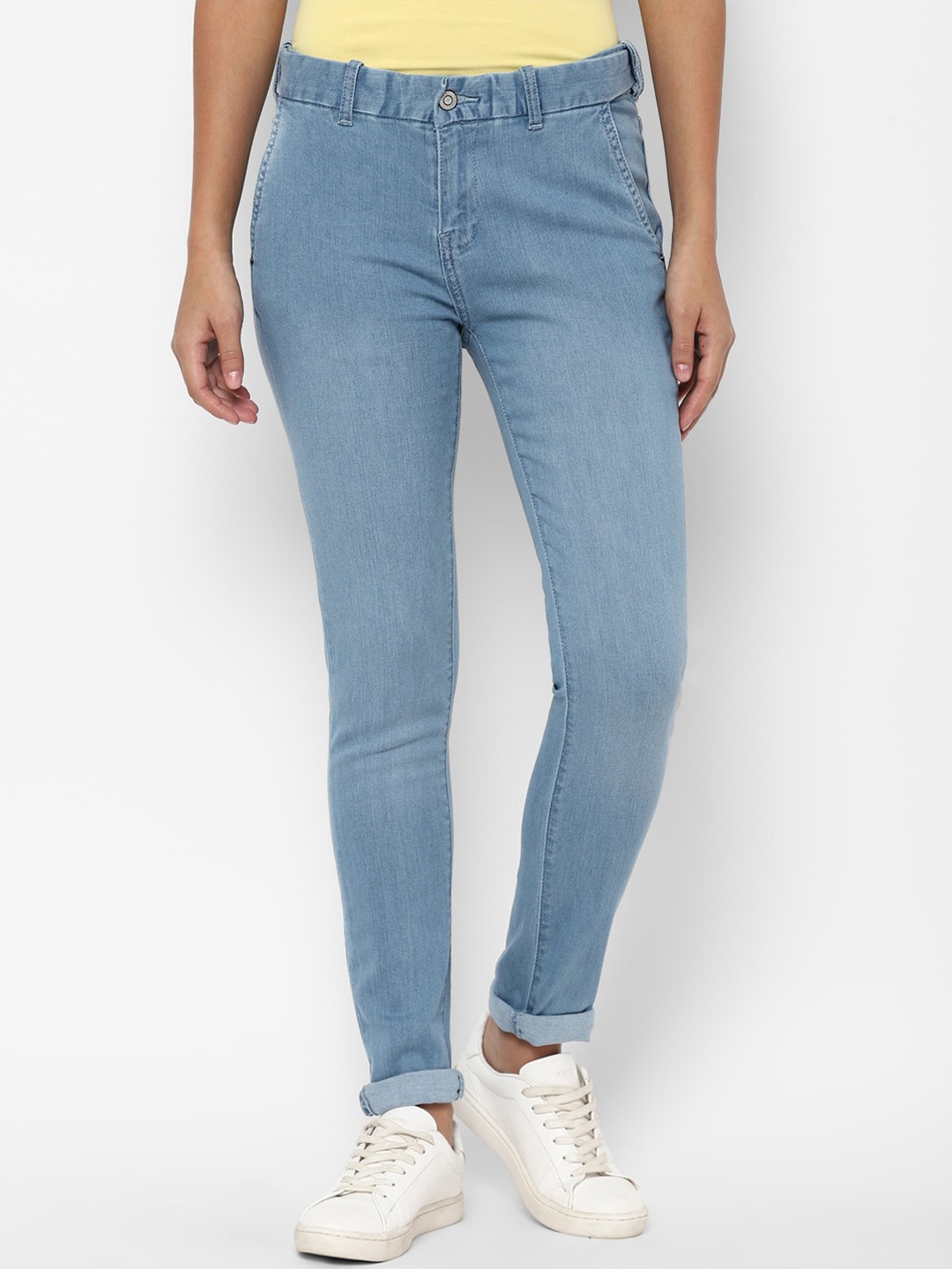 

Allen Solly Woman Women Blue Slim Fit Light Fade Jeans