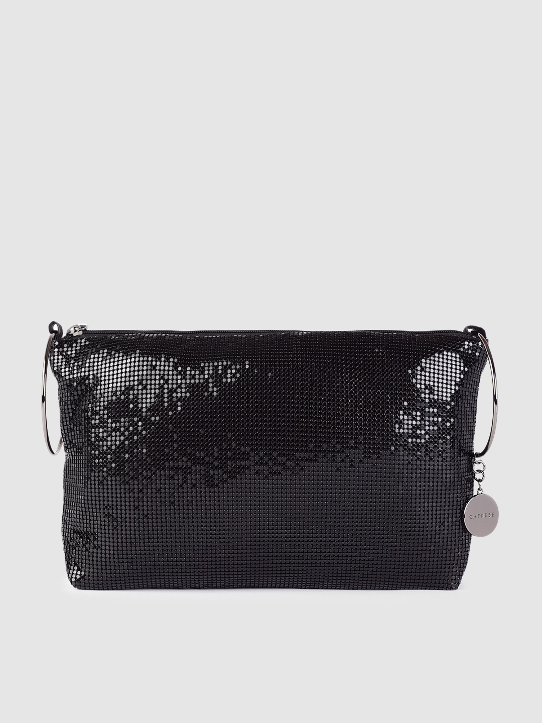 

Caprese Women Black Embellished Purse Clutch