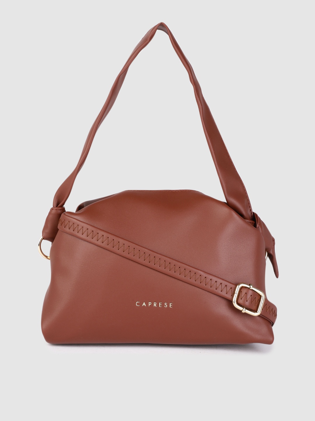 

Caprese Brown Structured Handheld Bag